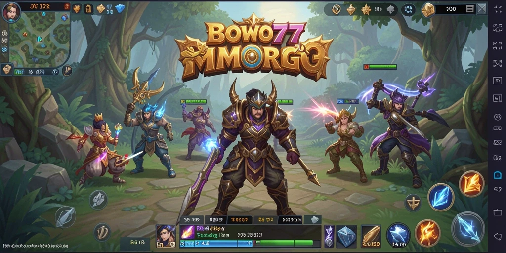 Gameplay BOWO77 dengan petualangan seru dan grafis menakjubkan.