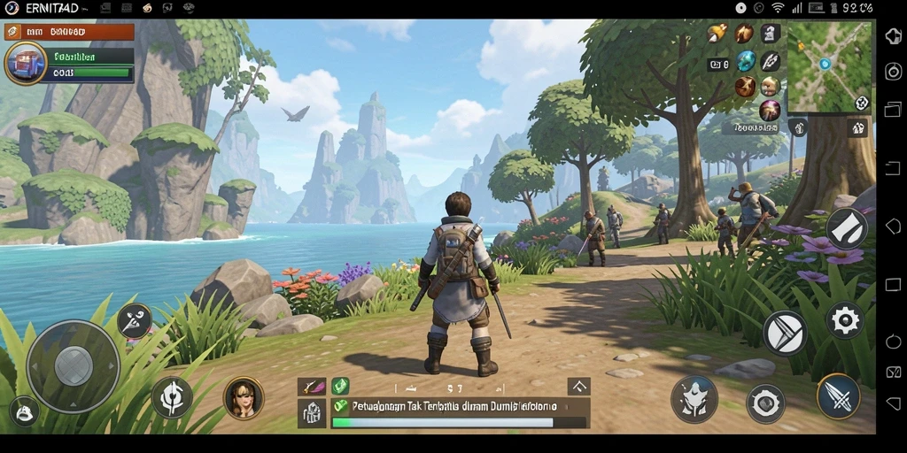 Tampilan gameplay menakjubkan dalam dunia terbuka ERNITA4D.