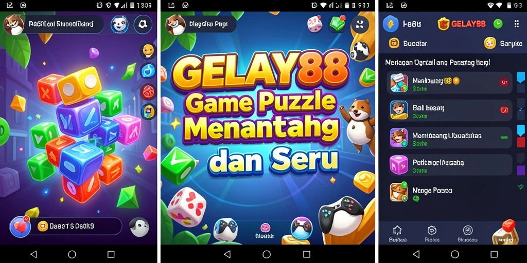 Screenshot gameplay <strong>GELAY88</strong> menampilkan serunya menyelesaikan teka-teki yang menantang.