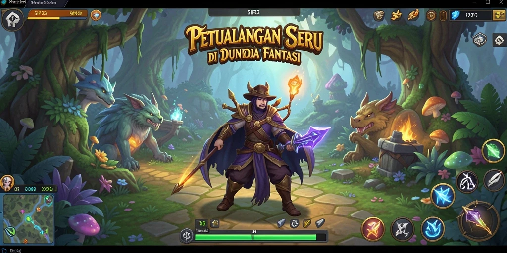 Tampilan gameplay SIP33 yang menarik dan penuh tantangan.